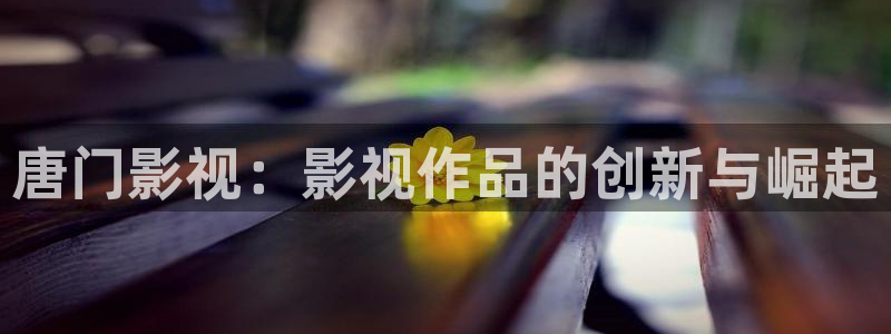 飘零神马影院：唐门影视：影视作品的创新与崛起
